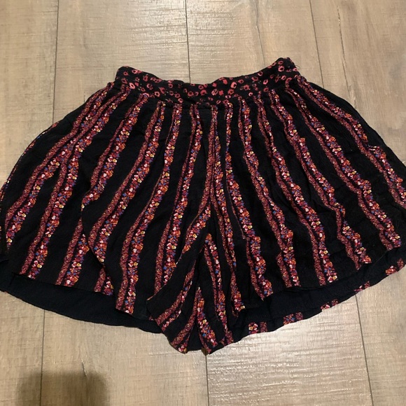Zara Other - Zara girls black floral float shorts